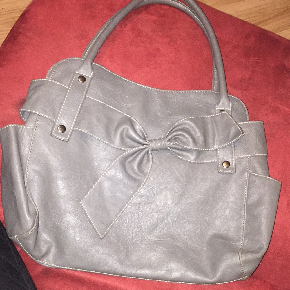 Grey purse